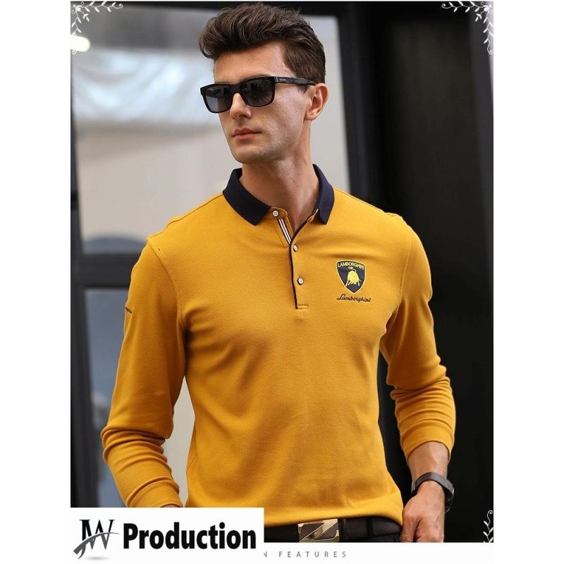 ポロシャツ 長袖 おしゃれ カジュアル ゴルフウェア ゴルフシャツ スポーツ トップス ファッション メンズ 大きいサイズ 春夏秋冬 85 Off メンズ