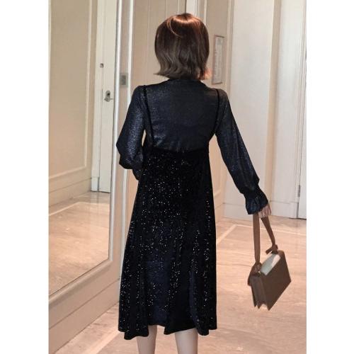 マタニティ ワンピース 長袖 マタニティウェア クリアランスsale 期間限定 マタニティドレス レディース ファッション 大きいサイズ かわいい 妊娠 ママ 妊婦 プレママ 春 秋冬