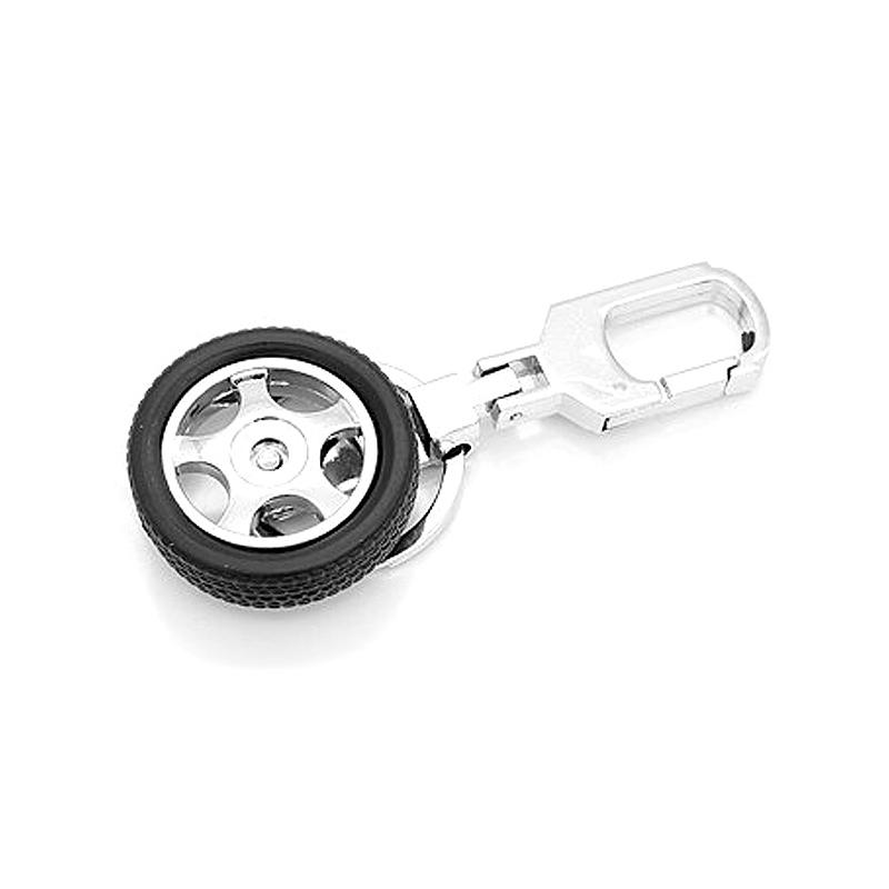 タイヤ型 キーホルダー ホイール 回る おしゃれ 鍵 カギ アクセサリー