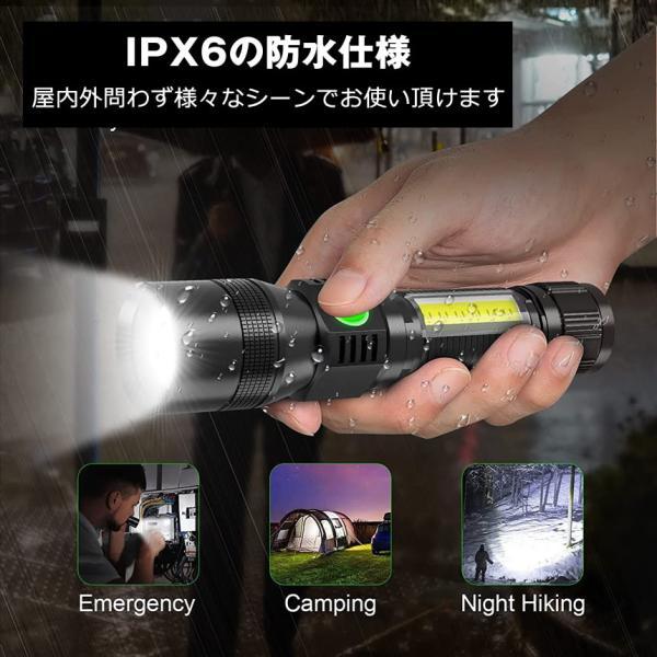 懐中電灯 ハンディライト ブラックライト led ライト 紫外線 充電式