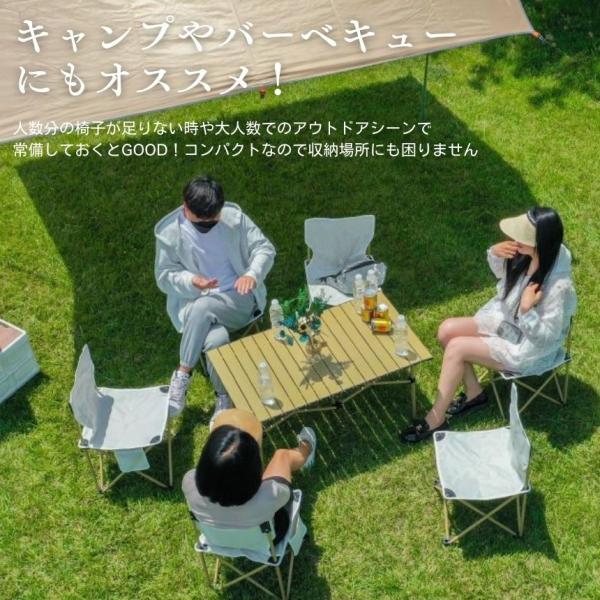 KOGYARU 折りたたみ椅子 2個セット 2個セット】 アウトドア チェア 椅子 アウトドアチェア Mサイズ