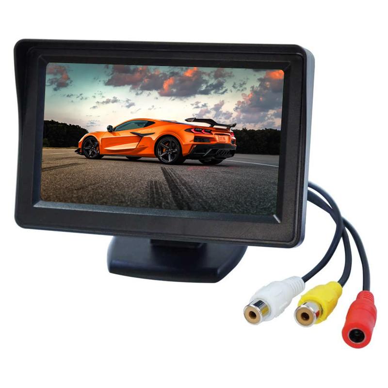 オンダッシュモニター 4.3インチ　CMOSバックカメラ オンダッシュモニター 4.3インチ ダッシュボード フロントガラス べ