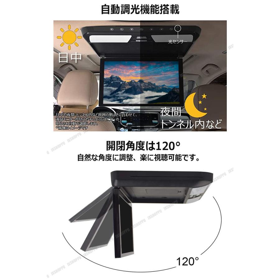 【美品】フリップダウン モニター 11.6インチ 大画面 1920*1080 11.6インチ 大画面 フリップダウンモニター 1920*1080 HDMI入力 ナビ