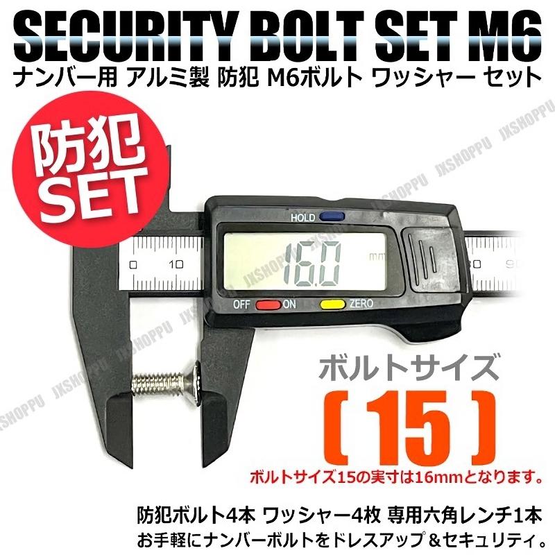 盗難防止 ナンバーボルト セット ステンレス トルクスネジ 盗難防止 ナンバーボルト セット ステンレス トルクスネジ