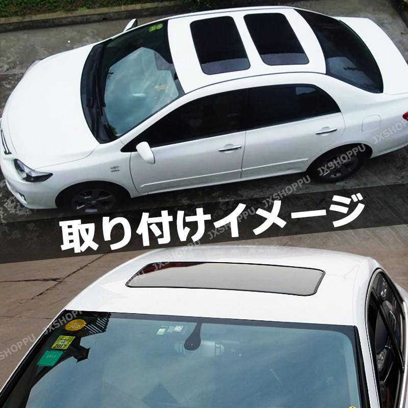 ダミーサンルーフ　未使用 ダミーサンルーフ スポーティー カスタム 汎用 78×38cm ブラック