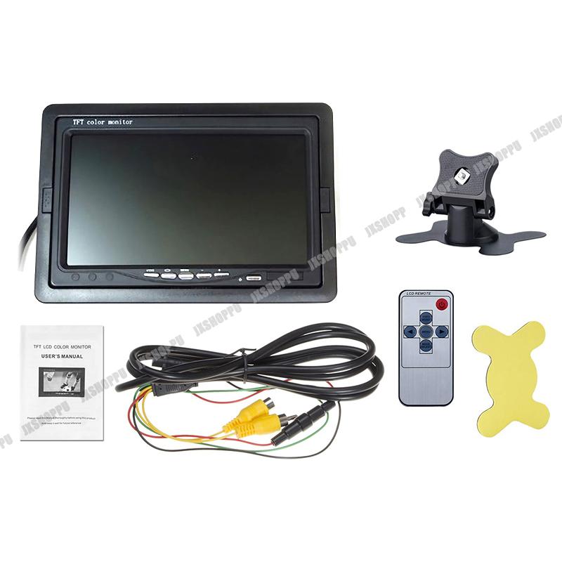 7インチ オンダッシュモニター 12v 24v対応 液晶モニター リモコン切替可能 電源直結式 映像2系統入力 ヘッドレストモニター枠あり 日本語対応 Jx Moni7x Jxshoppu 通販 Yahoo ショッピング