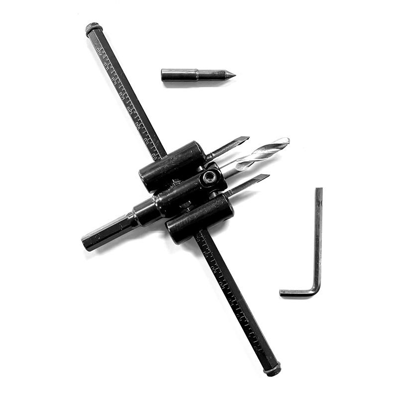 サークルカッター 30mm-200mm 木工用 工具 DIY 円切りカッター 工作 