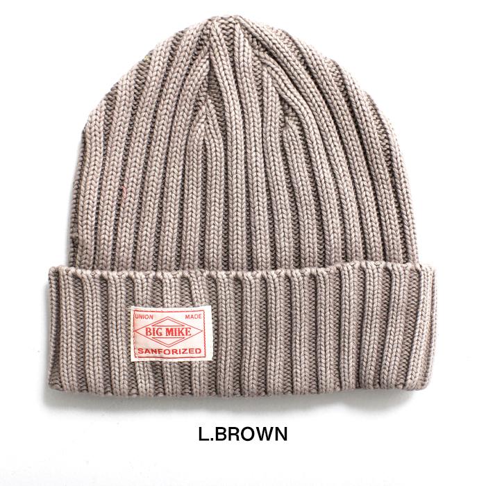 BIG MIKE（ビッグマイク） ピグメント ニットキャップ 102014000