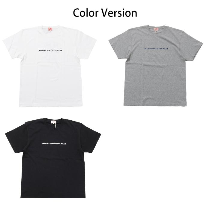 BIG MIKE（ビッグマイク） マイクカレッジ Tシャツ 102128406 メンズ