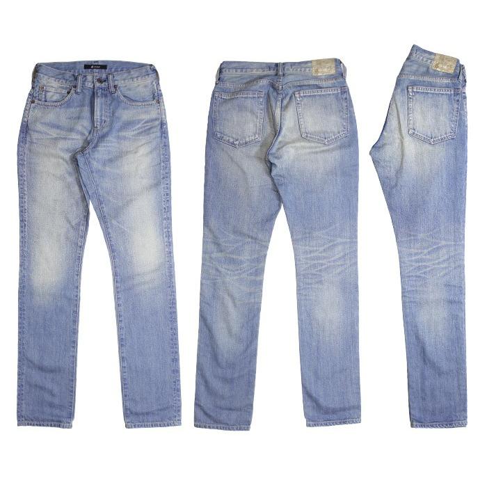 Johnbull ジョンブル スリムテーパード ジーンズ スリム テーパード 16 メンズ アイスブルー ブリーチ デニムブランド ジーンズ 16 Jxt Style 通販 Yahoo ショッピング