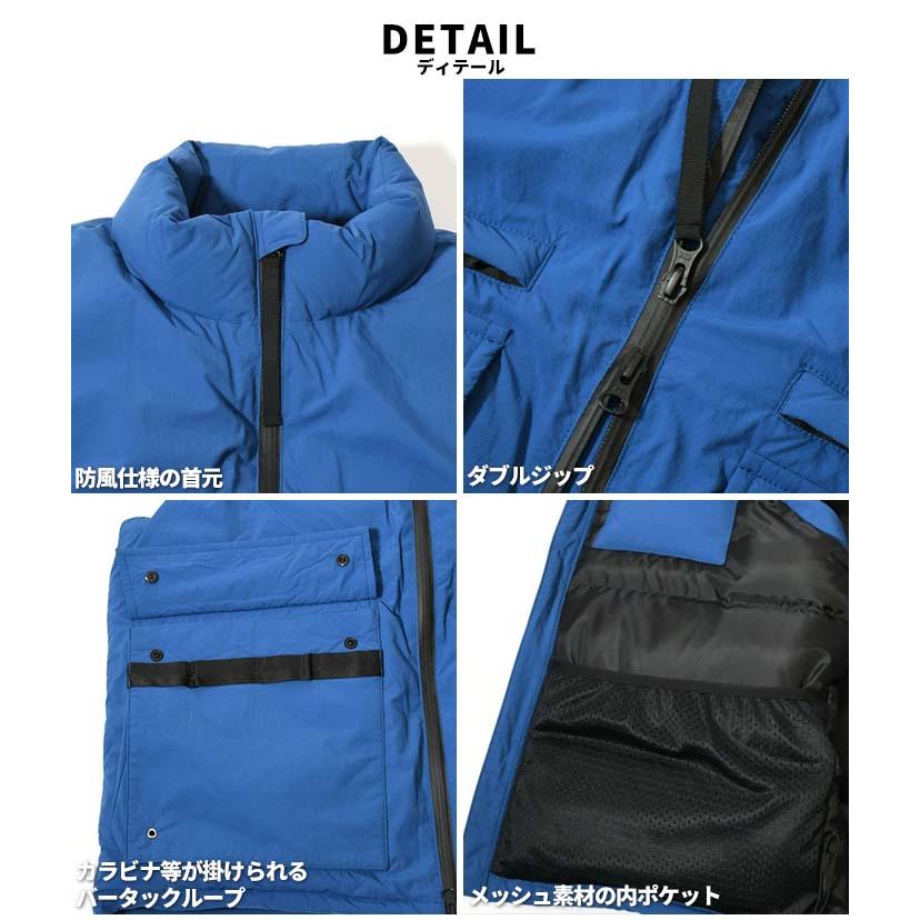 Johnbull（ジョンブル） メンズ ダウンベスト 16715 スタンドカラー