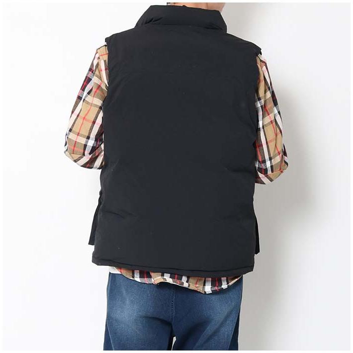 Johnbull（ジョンブル） メンズ ダウンベスト 16715 スタンドカラー