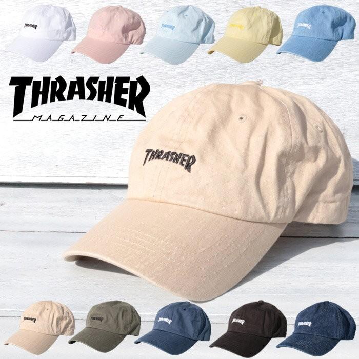 Thrasher スラッシャー 6パネル ローキャップ 16th C25 メンズ レディース キッズ スケボー スケーター スケーター キャップ ストリート ペアルック お揃い 16th C25 Jxt Style 通販 Yahoo ショッピング