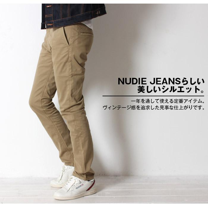 Nudie Jeans ヌーディージーンズ チノパンツ Slim Adam CHINO Nudie Jeans ヌーディージーンズ チノパンツ Slim Adam CHINO