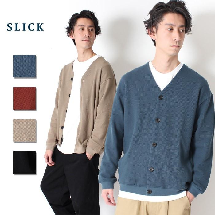 Slick スリック Moss Stitch Wide Cardigan 鹿の子 ワイド カーディガン メンズ 春夏 ファッジ トラッド 清楚 きれいめ トレンド カーデ Jxt Style 通販 Yahoo ショッピング