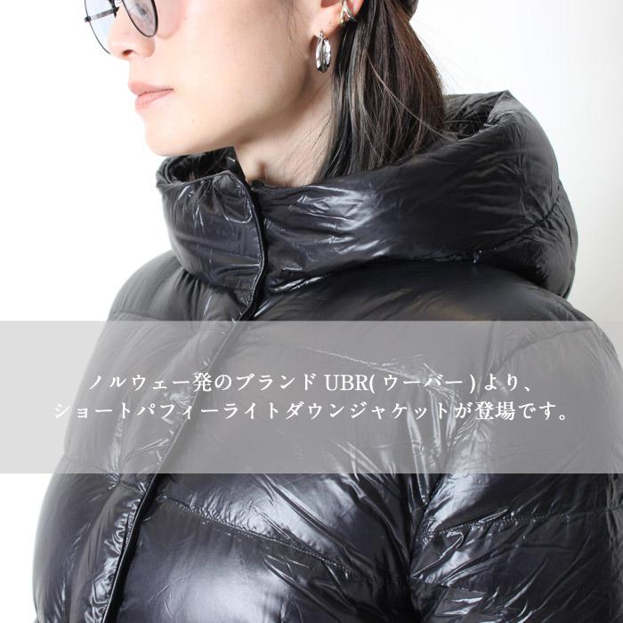 UBR ウーバー NEON DOWN JACKET ダウン ジャケット 6031 レディース 秋 冬 ブラック カジュアル ノルウェー 防風 耐水性｜jxt-style｜02