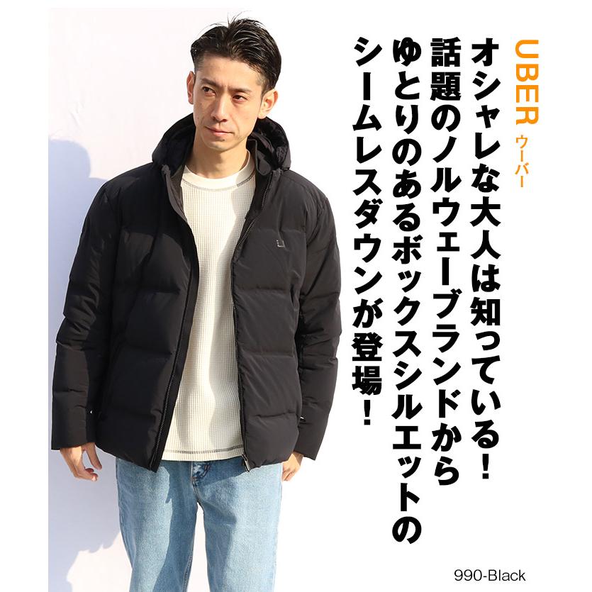 UBR ウーバー メンズ ダウンジャケット シームレス ダウン UBR ウーバー メンズ ダウンジャケット シームレス ダウン