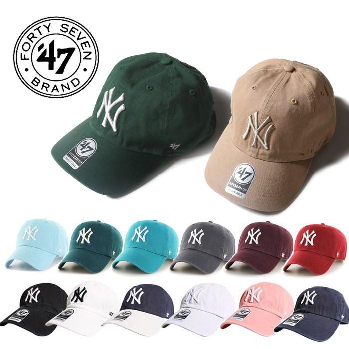 47brand フォーティーセブンブランド NY YANKEES 47 CLEAN UP クリーンナップ B-RGW17GWS FORTY