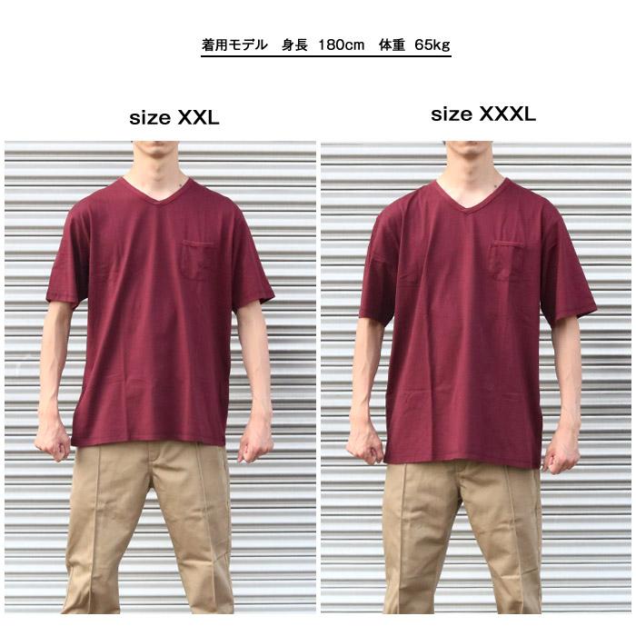 BROWN BAG LIQUOR ブラウンバッグリカー Vネック 胸ポケット tシャツ SUNRISE BBL-CUT1302P 半袖 無地 メンズ｜jxt-style｜12