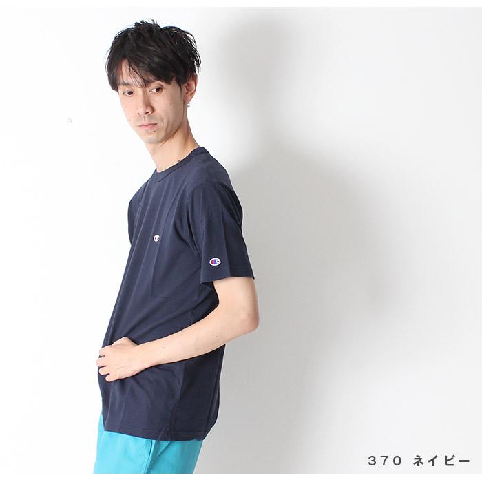 Champion チャンピオン ワンポイント ロゴ 胸ロゴ Tシャツ ベーシック 