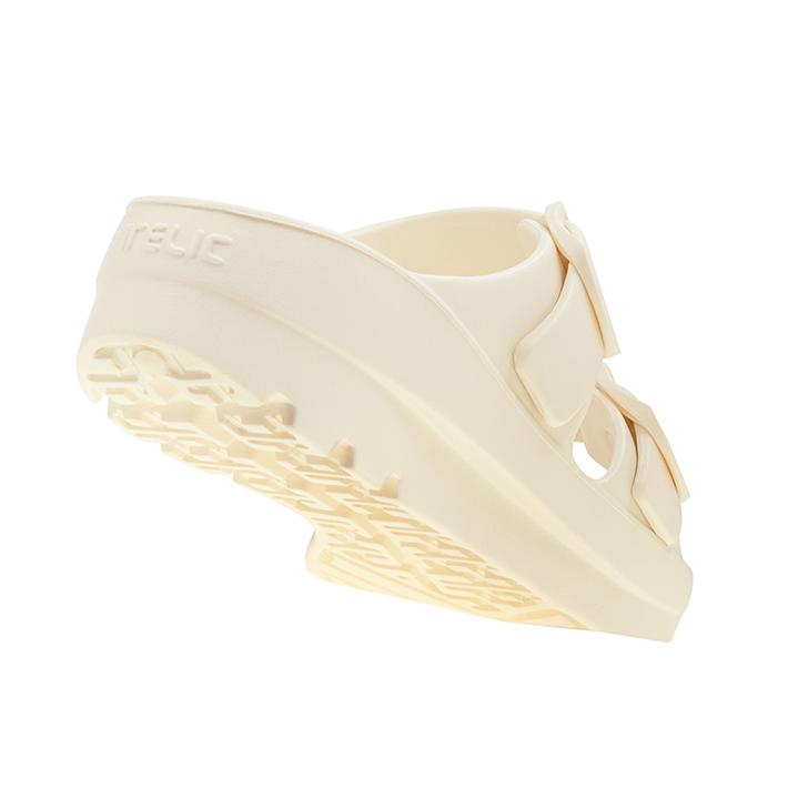 TELIC（テリック） ダブルバックル ブラック サンダル W-BUCKLE BLACK