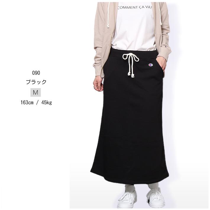 新品❤️TFW49 黒スウェットスカート Champion チャンピオン スウェットスカート ロングスカート