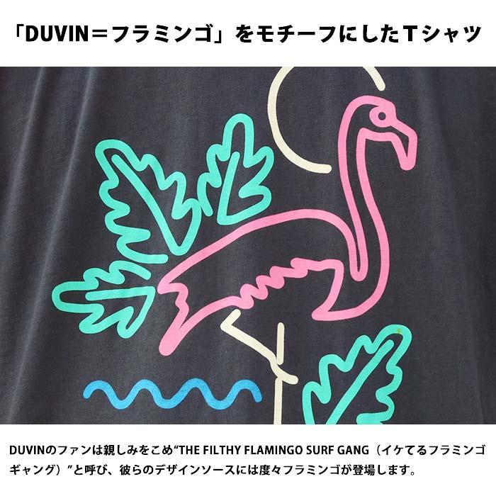 DUVIN DESIGN CO. ドゥービンデザイン Tシャツ SHUFFLEBOARD CLUB DMT10008 フラミンゴ コットン メンズ｜jxt-style｜02