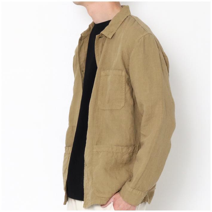 FOB FACTORY（エフオービーファクトリー） メンズ 長袖シャツ 麻 春夏