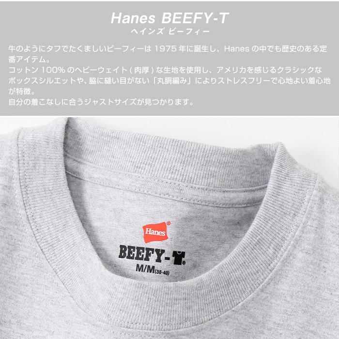 BEEFY-T Hanes ヘインズ BEEFY ビーフィー メンズ 長袖 Tシャツ