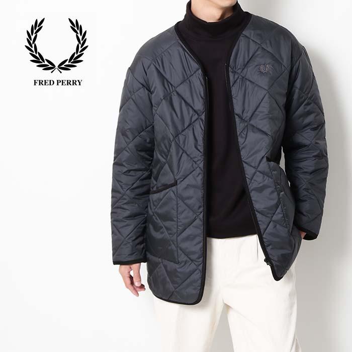 FRED PERRY フレッドペリー キルティングライナー J2852 FRED PERRY フレッドペリー キルティングライナー J2852