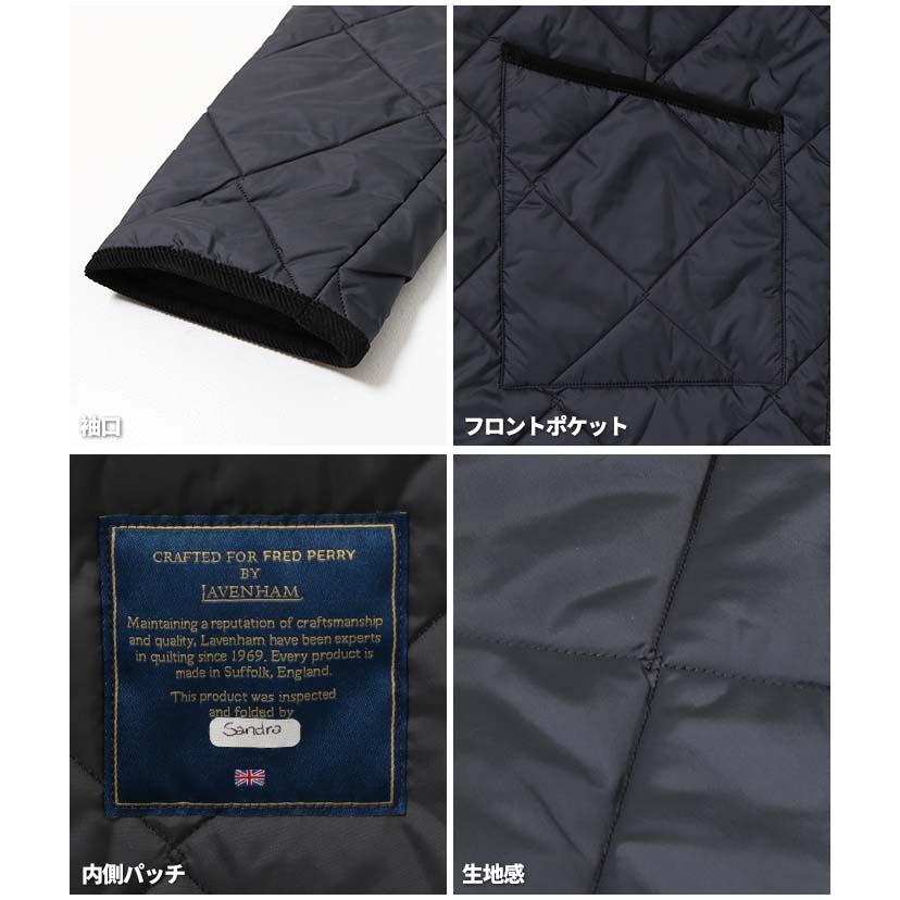 FRED PERRY フレッドペリー キルティングライナー J2852 FRED PERRY フレッドペリー キルティングライナー J2852