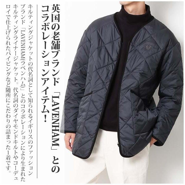 FRED PERRY フレッドペリー キルティングライナー J2852 FRED PERRY フレッドペリー キルティングライナー J2852