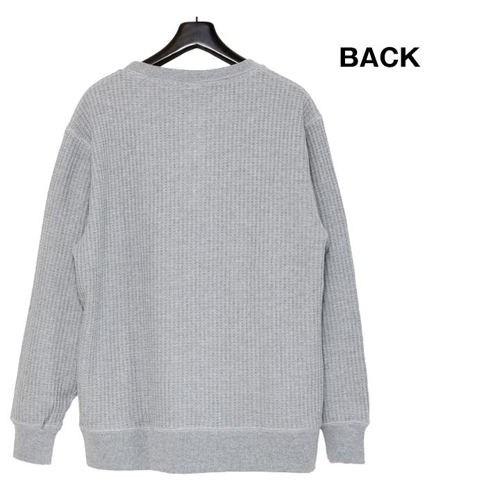 JEMORGAN ジェーイーモーガン ビッグワッフル ヘンリーネック