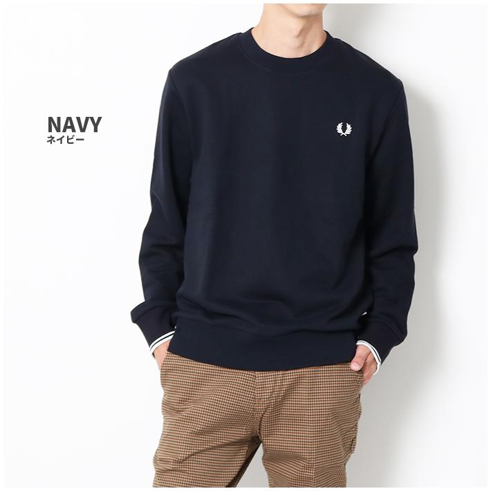 FRED PERRY フレッドペリー クルーネック スウェットシャツ M7535 正規