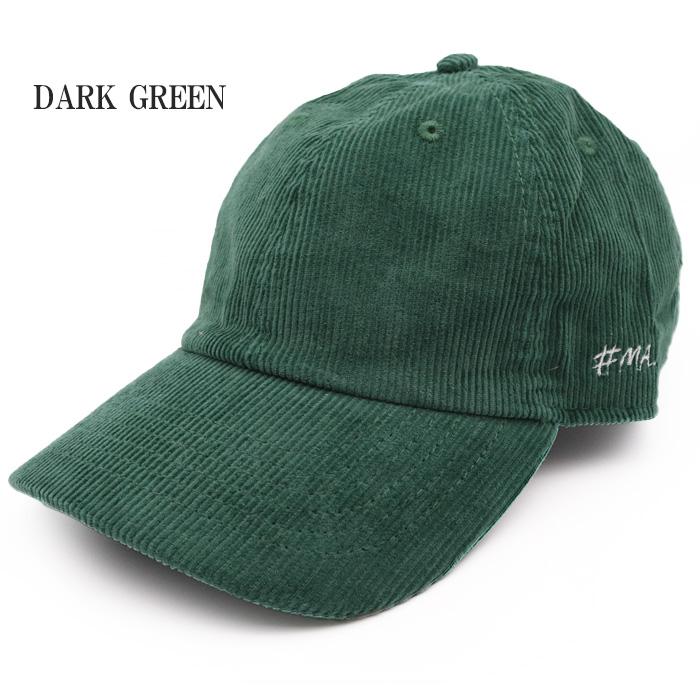 MA_Lo マーロ マーロ刺入りコーデュロイキャップ MA-1238 帽子