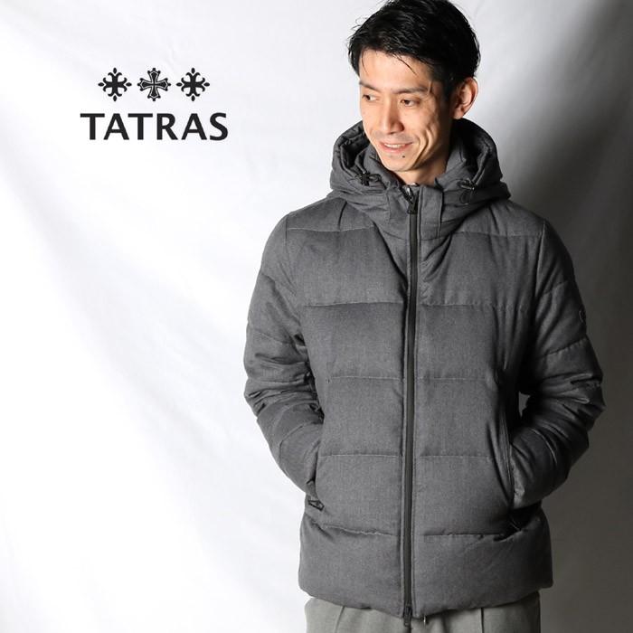 本物品質の TATRAS タトラス　グレー　ダウンジャケット ダウンジャケット