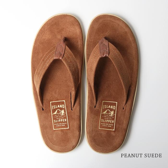 ISLAND SLIPPER アイランドスリッパ スウェード トング レザーサンダル 
