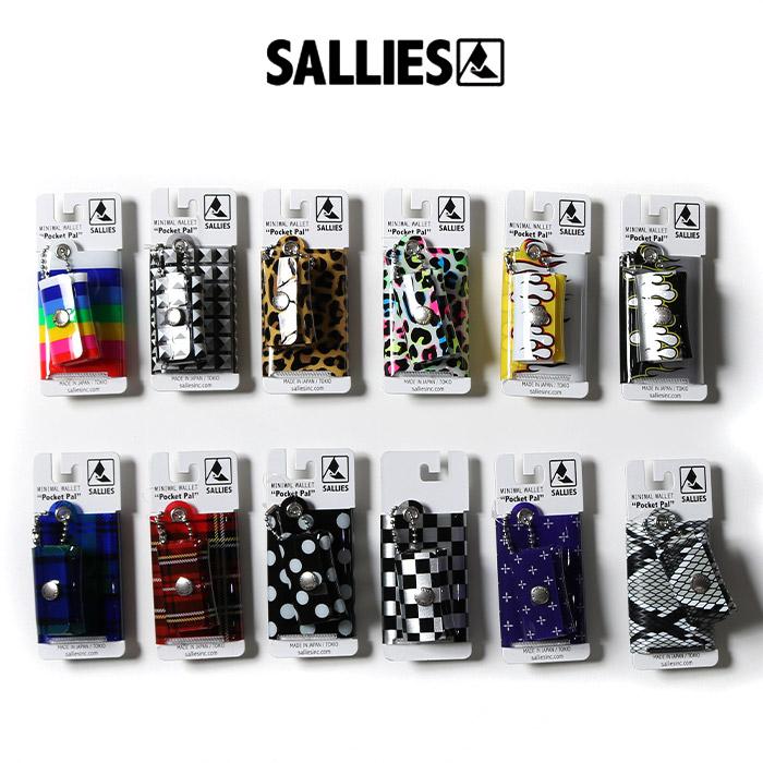 SALLIES 総柄 サリーズ MINIMAL WALLET POKET PAL ミニマル