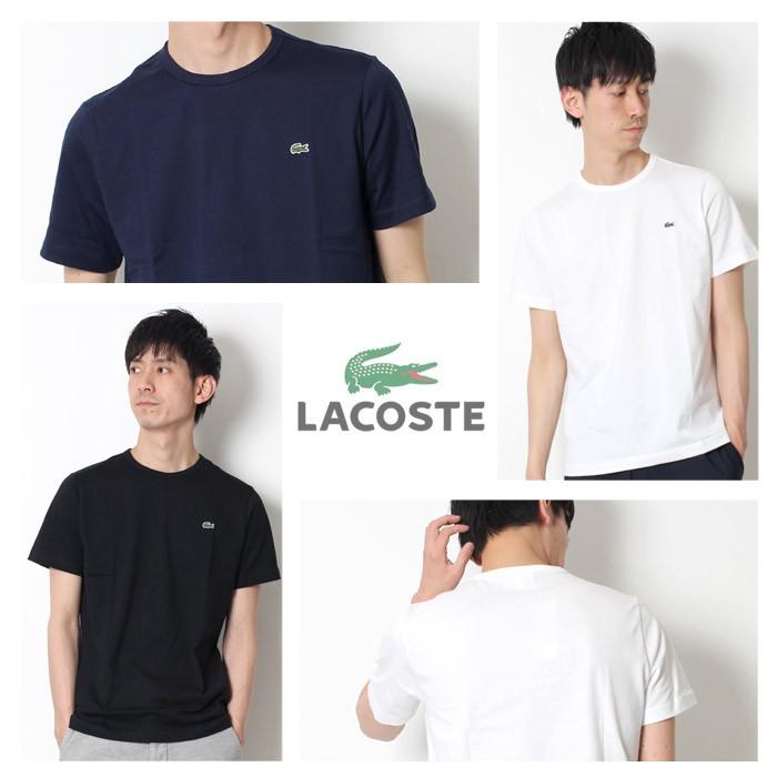 Lacoste ラコステ ベーシック クルーネック 半袖 Tシャツ 上品 ブランドロゴ 上質ピマコットン 丸首 Th622el Th622em Th5845l Th622e Jxt Style 通販 Yahoo ショッピング