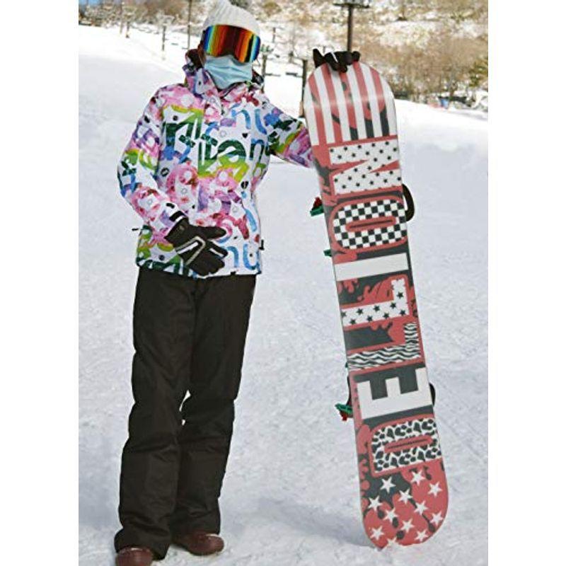 マルユキ スノーボードウェア スノーウェア 迷彩柄 可愛い おしゃれ おしゃれ レディース 迷彩柄 上下セット スノーボード M じゃじゃ馬ショップ 2 若葉 黒 防寒 全国配送可 の