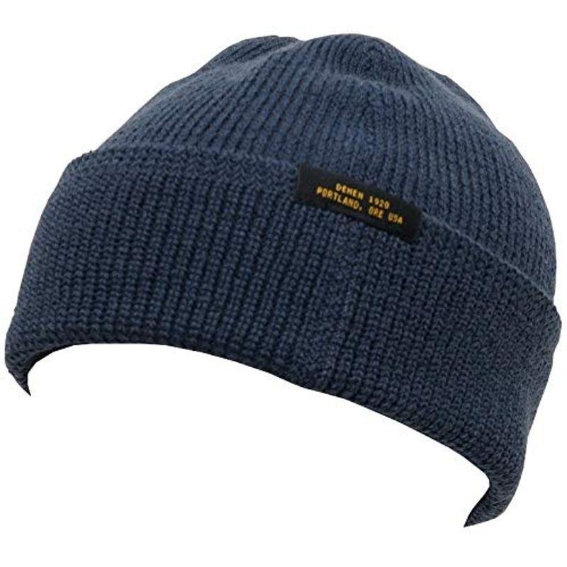 ワンピなど最旬ア ニット ウール Usa In Made 19 デーヘン Dehen ウォッチ Knit Wool アメリカ製 メンズ ブルー キャップ スキー Aliuminium Lt