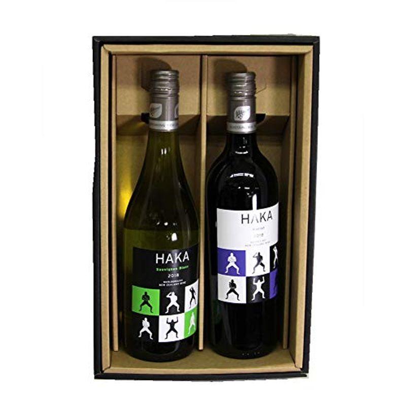 ニュージーランドワイン 赤白750ml2本 セット ハカ メルロー 赤 ソーヴィニヨンブラン 白 激安人気新品