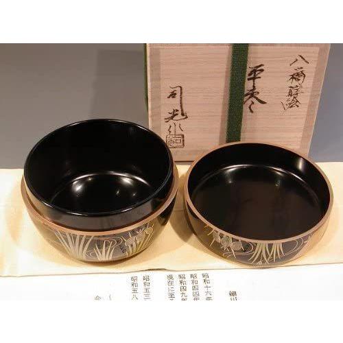 茶道具 平棗 八ツ橋蒔絵、細川司光作|jyajyaumashop|05