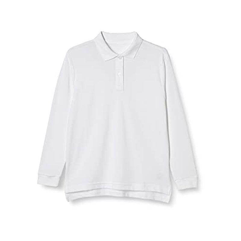 セシール ポロシャツ ディリーポロシャツ Uvカット 長袖 レディース 4 ホワイト 日本 M 日本サイズm相当 K6kdtj7ekk ファッション Www Velver Hu