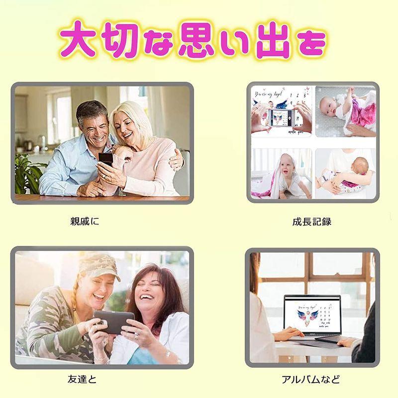 寝相アート 月齢フォト ベビーフォト ベビー毛布 マイルストーン毛布 マット 写真道具 小物 成長記 撮影シーツ 月齢シーツ 柔らか 背景布 推奨 撮影 シーツ