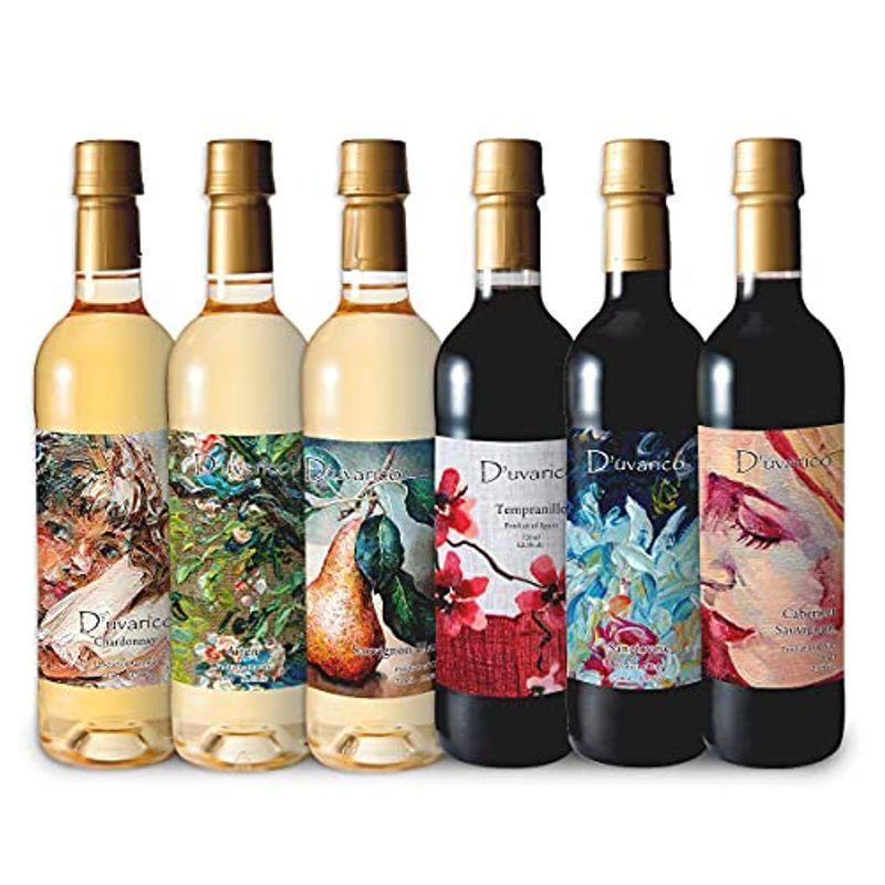 ワインセット 6本 デュヴァ リコ 6種類 驚きの価格 白3本 の品種を飲み比べ ペットボトルワイン 赤3本 お買い得品