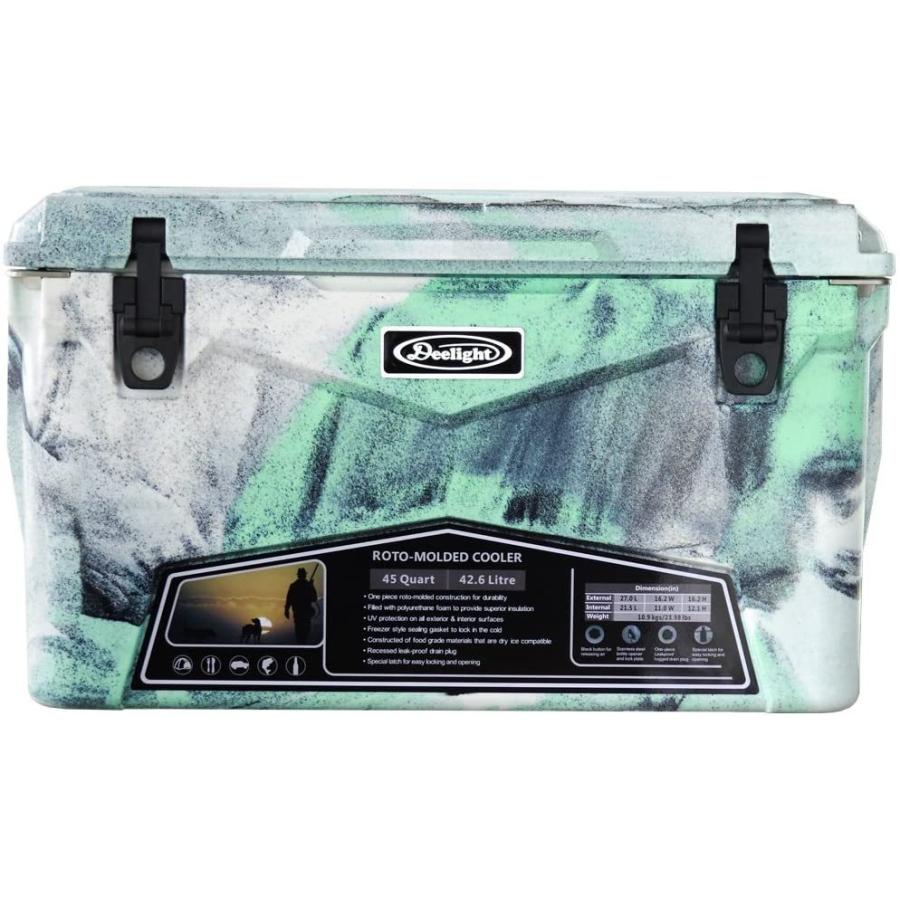 45qt 42 6l Deelight Cooler アイスランド クーラーボックス Jymu Iceland Kito Cooler Gaga シーフォームグリーンカモ Box Jymu Kito
