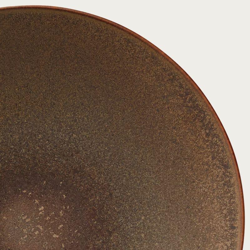 オリッジ 16.5cm クーププレート （茶） 〈10-587J/94912〉 ノリタケ 