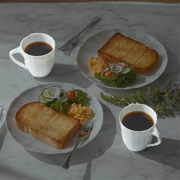 当日出荷 ノリタケ NORITAKE シェール ブラン マグカップ 〈1655L