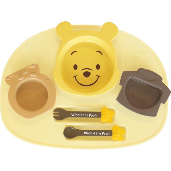 アイコンランチプレート くまのプーさん×イエロー 〈307108〉 食器